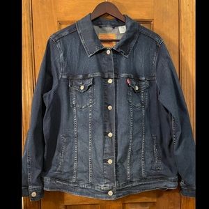 Levi’s Denim Jacket.  Blue.  2X.